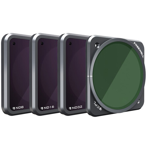 Freewell 4K Series Standard Day Filter Set for DJI Action 2 (4-Pack)