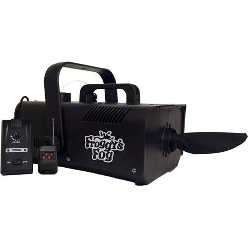 Froggys Fog 650-Watt Snow Machine with Varible Output and Wireless Control