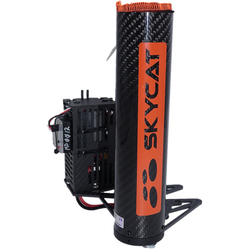 Fruity Chutes Parachute with Automatic Trigger System for DJI Inspire 2 (Orange/Black, Assembled)