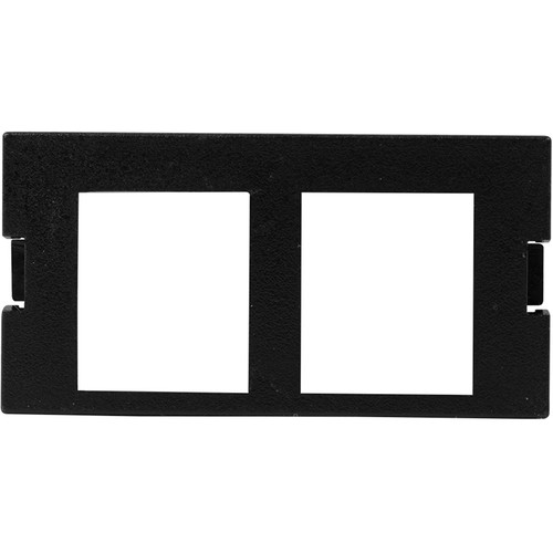 FSR Replacement Hubbell 1U 2 Keystone Insert (Black)