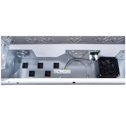 FSR Ceiling Box with Pole Mount, Smart AC Switch, and 6 Outlets (2 x 2')