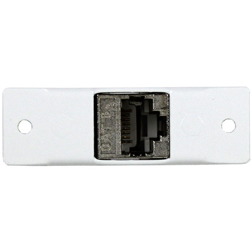 FSR Single-Height CAT6a Shielded Connector Insert (White)