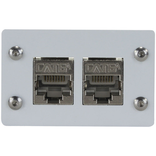 FSR Double-Height CAT6a Shielded Connector Insert (White)