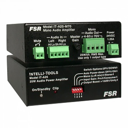 FSR 25 Watt Mono 70 Volt Amplifier