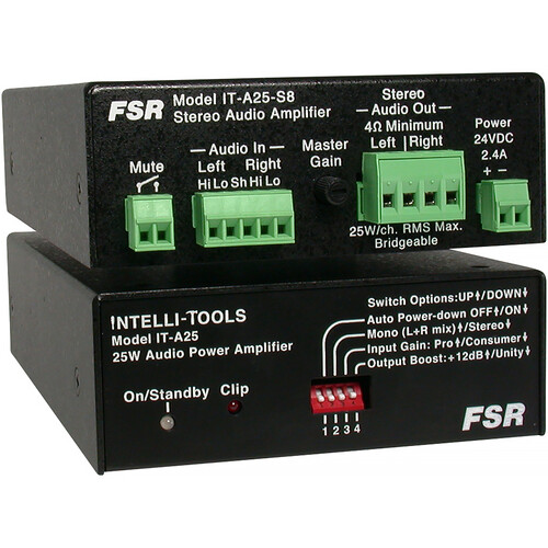 FSR 25 Watt per Channel 8 Ohm Stereo Amplifier