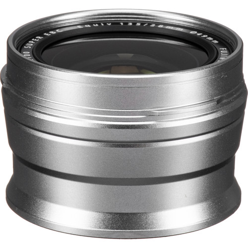 FUJIFILM WCL-X100 Wide-Angle Conversion Lens for X100 Camera (Silver)