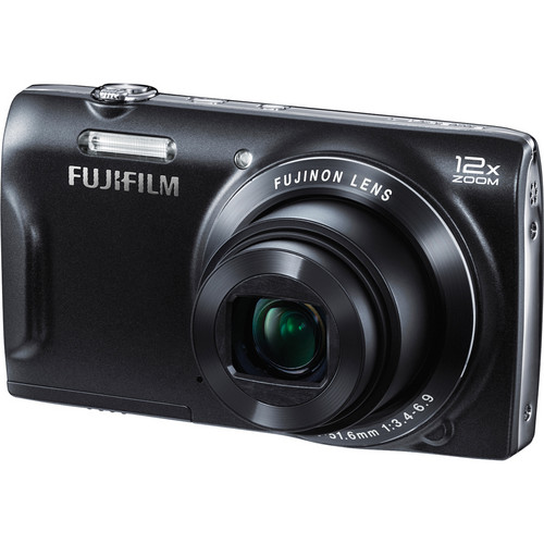 FUJIFILM FinePix T550 Digital Camera (Black) 16309056 B&H Photo