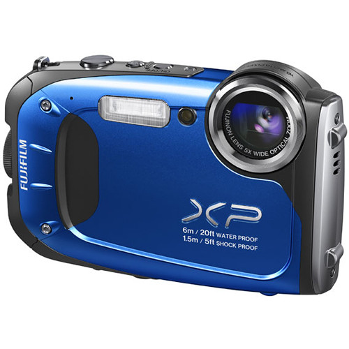 FUJIFILM FinePix XP60 Digital Camera (Blue) 16318306 B&H Photo