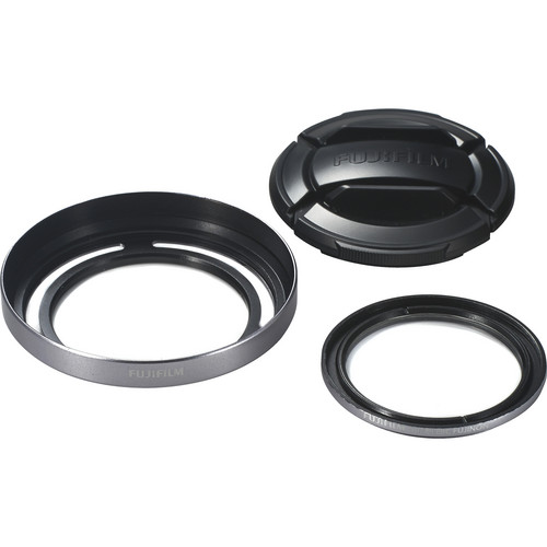 FUJIFILM X20 Lens Hood and Filter Set for X10, X20, or 16325971
