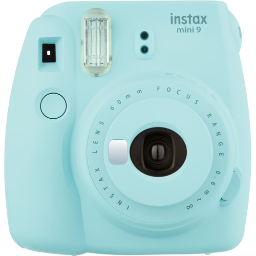 FUJIFILM INSTAX MINI 9 Instant Film Camera (Ice Blue) 16550643
