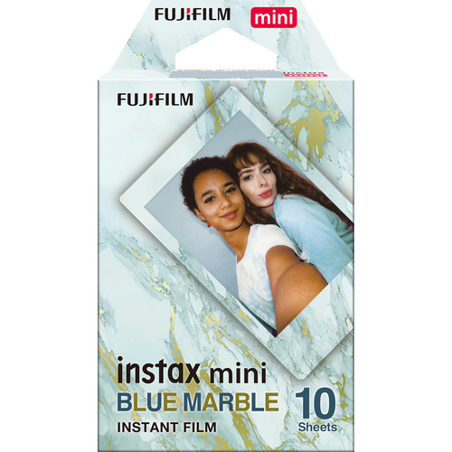 FUJIFILM instax mini Instant Film (Blue Marble, 10 Exposures)