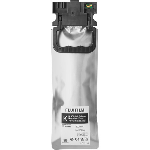 FUJIFILM Ink Supply for DX400 (250mL, Black) 16820995 B&H Photo