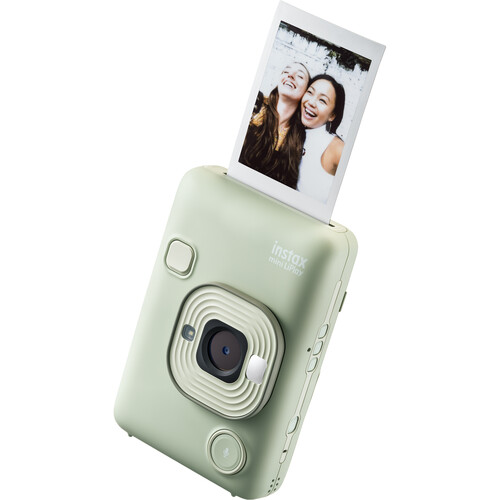 FUJIFILM instax mini LiPlay Hybrid Instant Camera (Matcha Green)