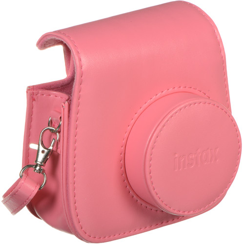 FUJIFILM Groovy Camera Case for instax mini 9 (Flamingo Pink)