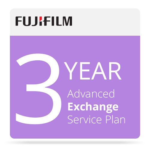FUJIFILM 3-Year Advanced Exchange Service for Frontier-S DX100 Printer