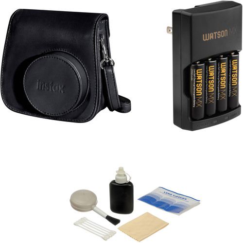 FUJIFILM Camera Accessory Kit for INSTAX Mini 8 Camera (Black)