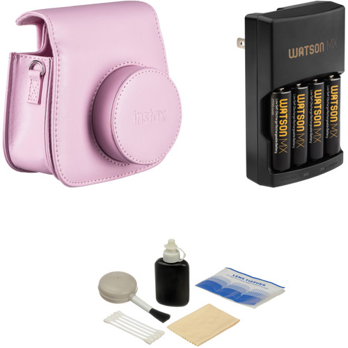 FUJIFILM Camera Accessory Kit for INSTAX Mini 8 Camera (Pink)