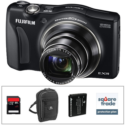 FUJIFILM FinePix F850EXR Digital Camera Deluxe Kit B&H Photo
