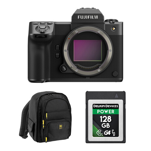 FUJIFILM GFX 100II Medium Format Mirrorless Camera with Basic Bundle