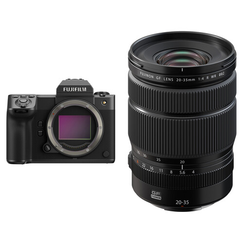 FUJIFILM GFX 100II Medium Format Mirrorless Camera with 20-35mm f/4 Lens Kit