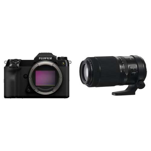 FUJIFILM GFX 100S II Medium Format Mirrorless Camera with 100-200mm f/5.6 Lens Kit
