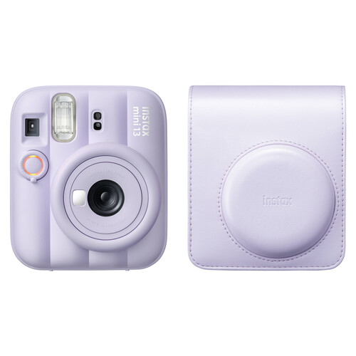 FUJIFILM instax mini 13 Instant Film Camera with Case Kit (Dreamy Purple)