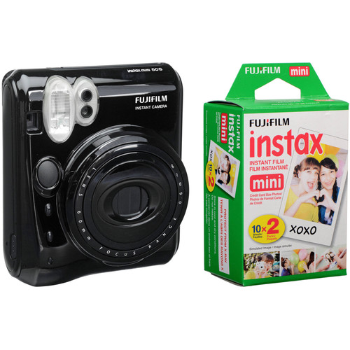 FUJIFILM instax Mini 50S Instant Film Camera with Twin Pack of Film Kit