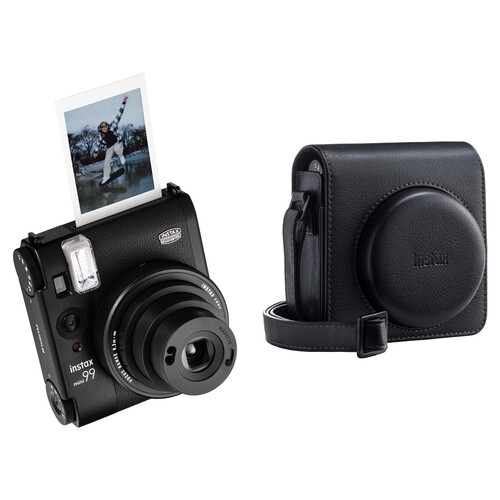 FUJIFILM instax mini 99 Instant Film Camera with Case Kit (Black)