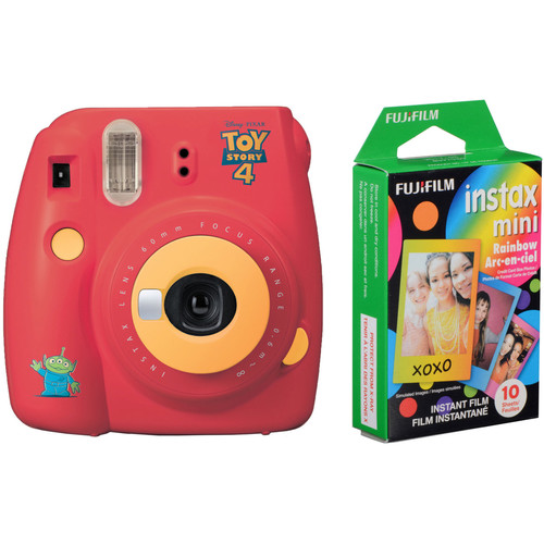 FUJIFILM INSTAX Mini 9 Instant Film Camera with Rainbow Instant