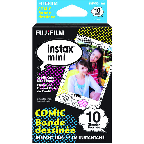 FUJIFILM instax mini Comic Instant Film (10 Exposures)