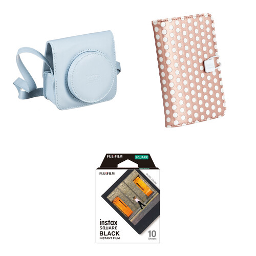FUJIFILM instax SQUARE SQ1 Camera Case & Accessory Kit (Blue)