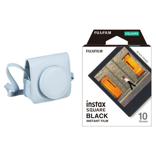 FUJIFILM instax SQUARE SQ1 Camera Case with Film Kit (Blue)