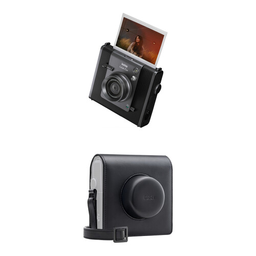 FUJIFILM instax WIDE EVO Hybrid Instant Film Camera with Case Kit