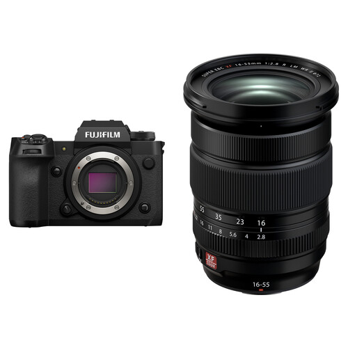 FUJIFILM X-H2 Mirrorless Camera with 16-55mm f/2.8 Lens Kit