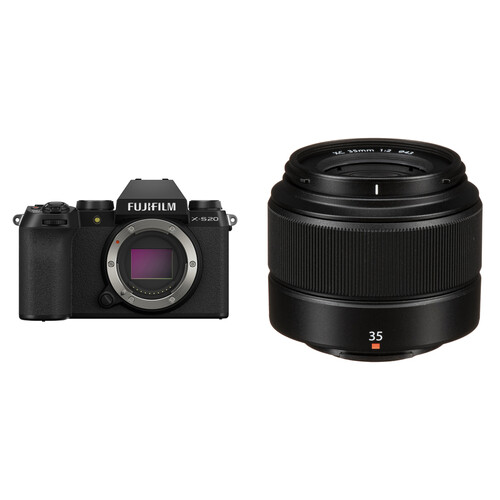 FUJIFILM X-S20 Mirrorless Camera with 35mm f/2 Lens Kit