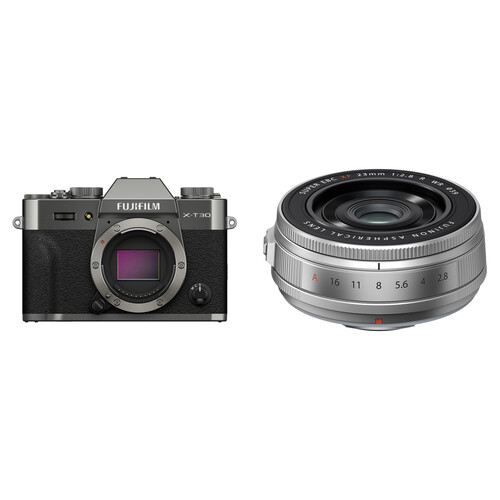 FUJIFILM X-T30 III Mirrorless Camera with 23mm f/2.8 R WR Lens