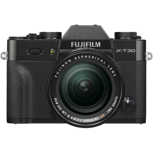 FUJIFILM X-T30 Mirrorless Camera with 18-55mm Lens (Black)