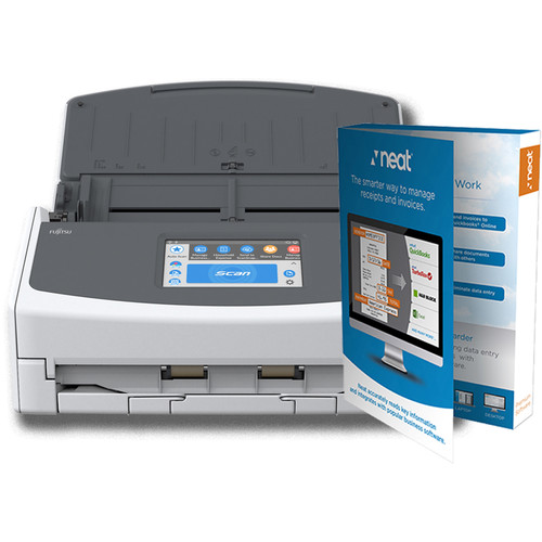 Fujitsu Ricoh ScanSnap iX1500 Document Scanner with Neat Software Bundle