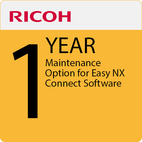 Ricoh 1-Year Maintenance Option for Easy NX Connect Software (High-End Perpetual)