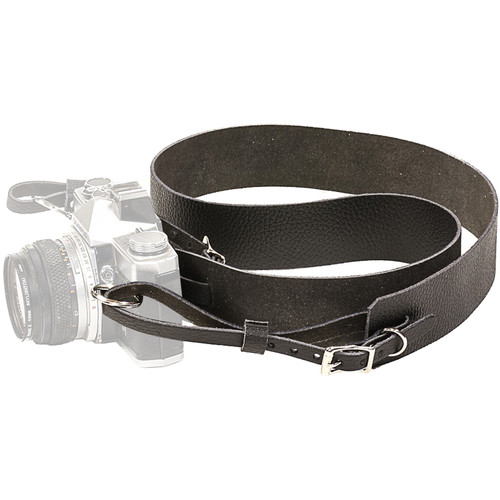 Funk Plus 1.75" Wide Leather Camera Strap with 0.5" Buckle (Buffalo)