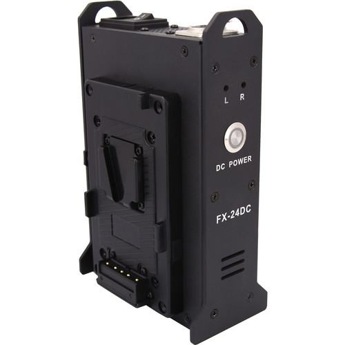 FXLion 24V Mini Skypower Dual-Channel V-Mount Battery Output Adapter and Charger