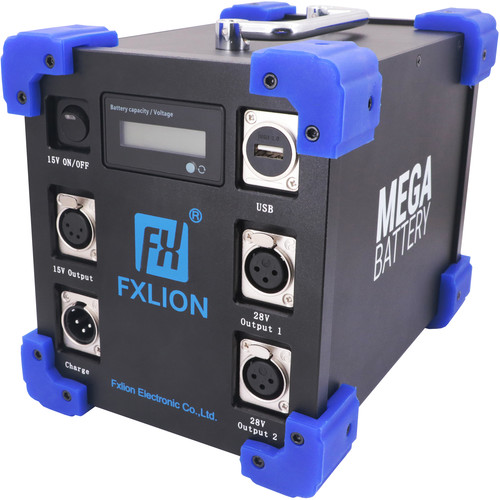 FXLion 1232Wh 15V & Dual 28V Lithium-Ion Mega Battery