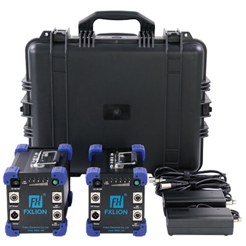 FXLion Mega Battery Case for 2 Batteries and Chargers