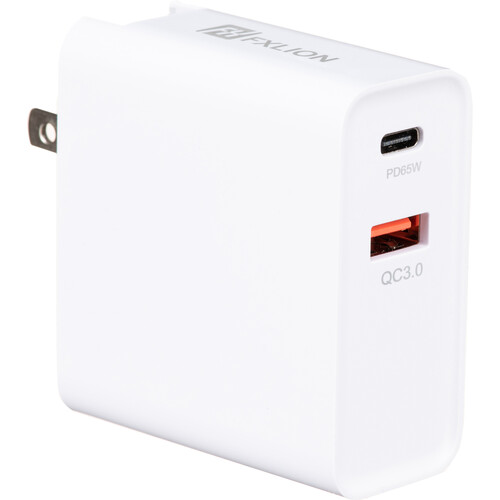FXLion 65W USB-A & USB-C Wall Charger