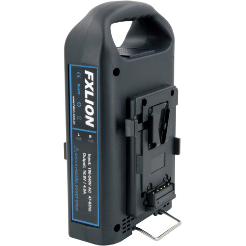 FXLion Dual-Channel V-Mount Fast Battery Charger PL-Q280B B&H
