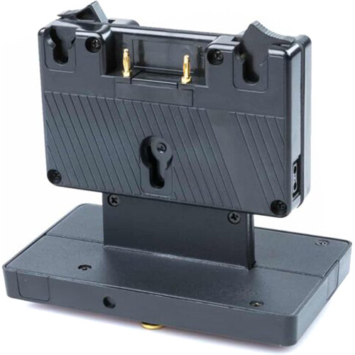 FXLion Shark Fin Dual-Battery Plate (Gold Mount)