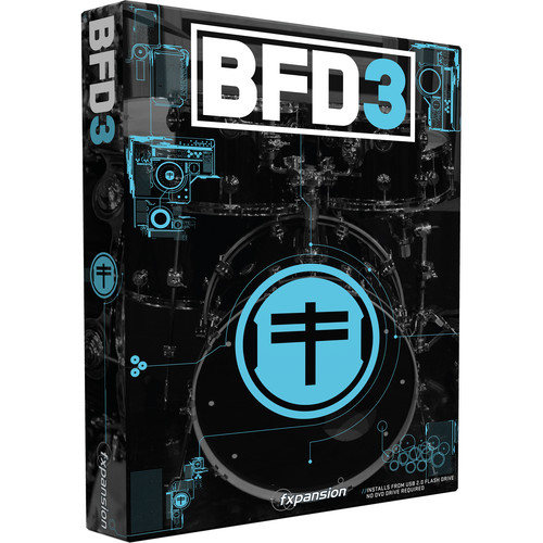 FXpansion BFD3 - Acoustic Drum Software (Download)