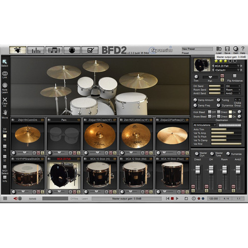 FXpansion BFD Maple Custom Absolute - Expansion Pack for BFD3, BFD Eco, BFD2 (Download)
