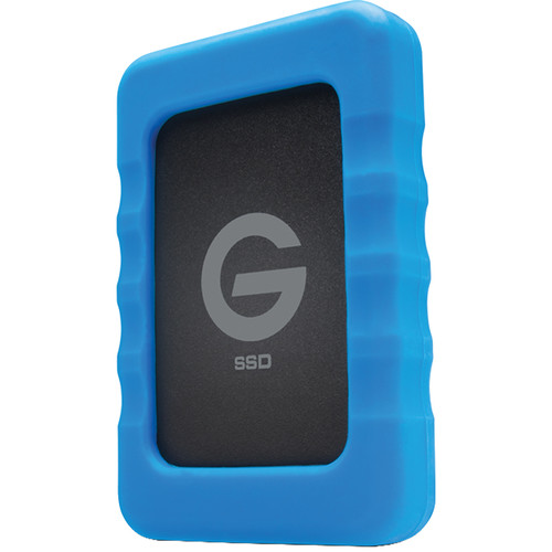 G-Technology 2TB G-DRIVE ev RaW USB 3.0 SSD with Rugged Bumper