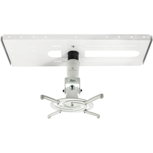Gabor 360° Universal Projector Mount Kit with Suspended Ceiling Mounting Plate (White)